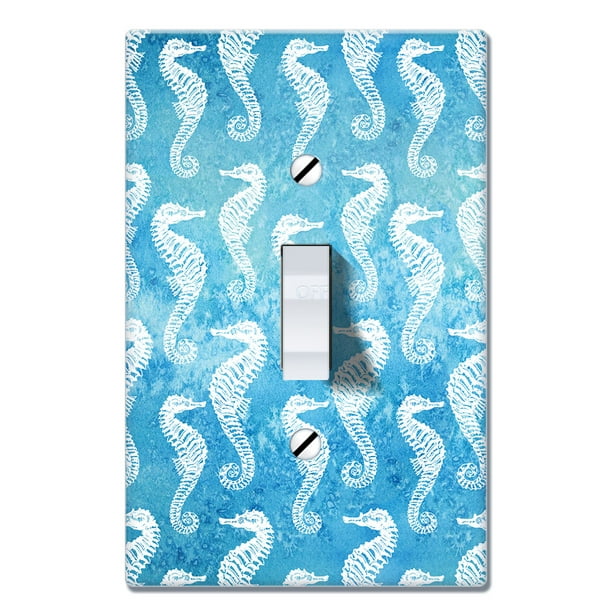 Seahorse WIRESTER Double Gang Toggle Light Switch Plate/Wall Plate Cover 